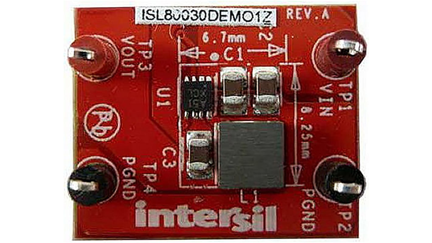 Renesas Electronics ISL80031 Demoplatine Abwärtswandler