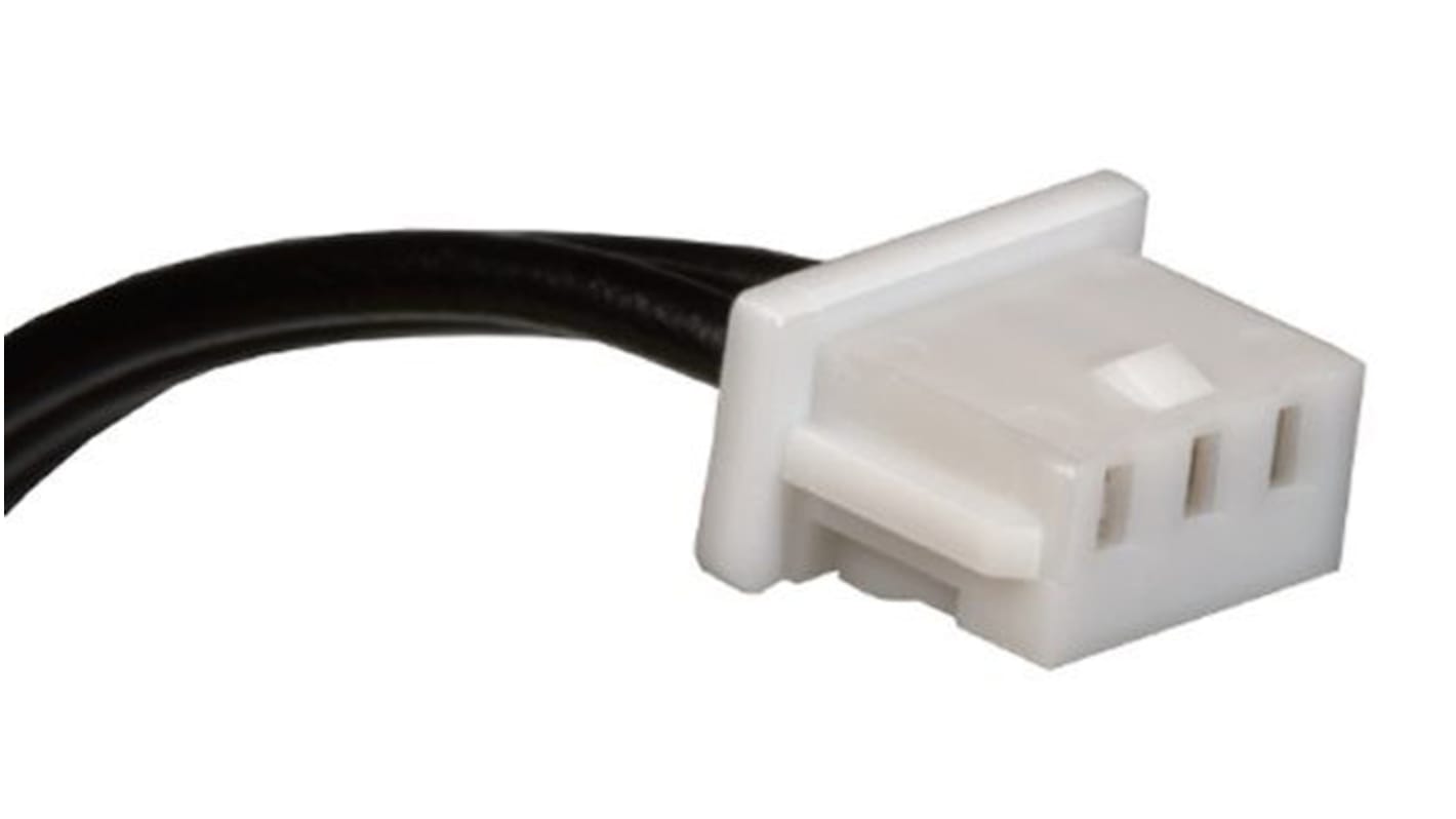 Conjunto de cables Molex PicoBlade 15134, long. 100mm, Con A: Hembra, 3 vías, Con B: Hembra, 3 vías, paso 1.25mm