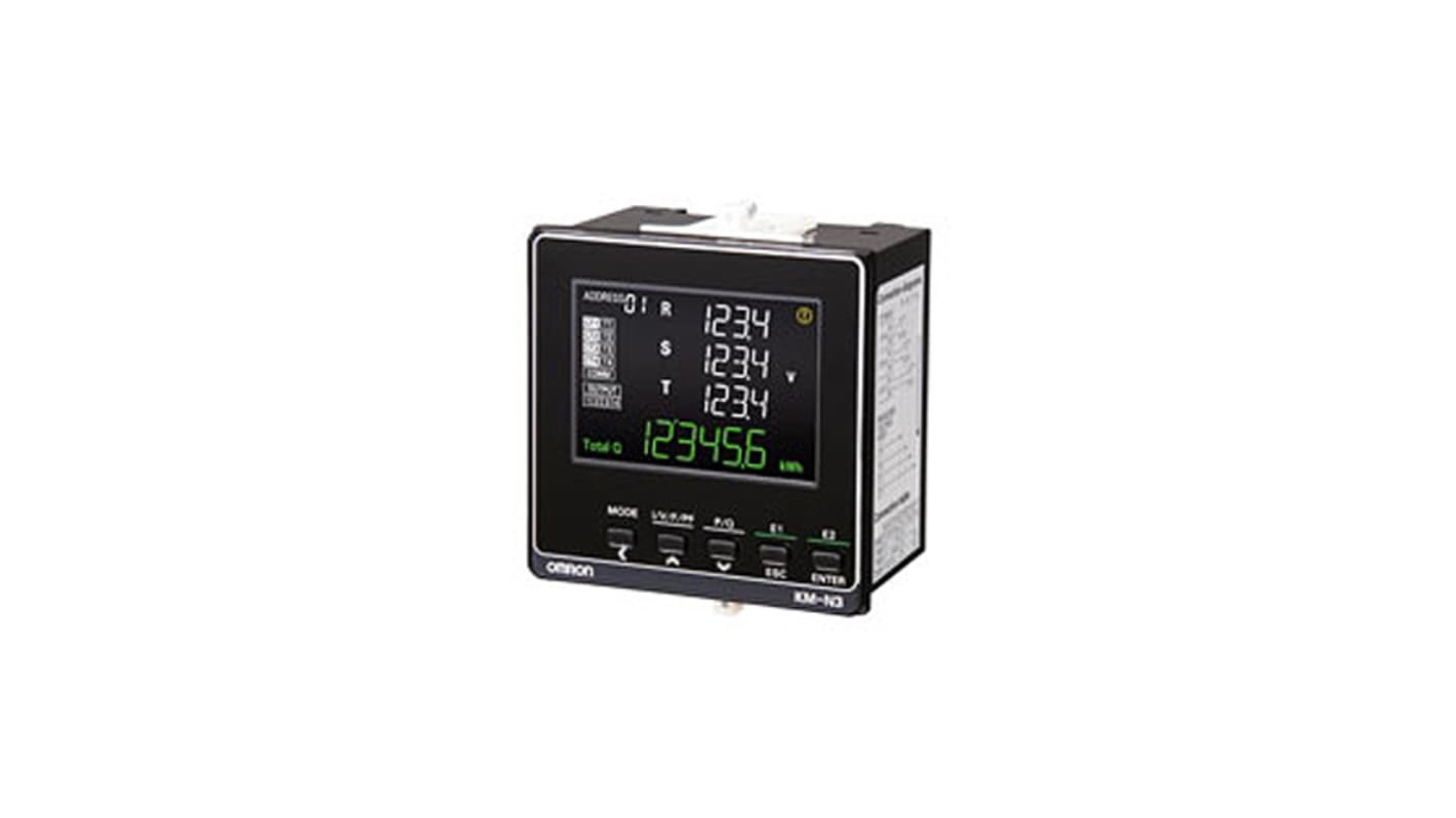 Moniteur de charge de moteur Omron KM 6 A, 100→240 V c.a.