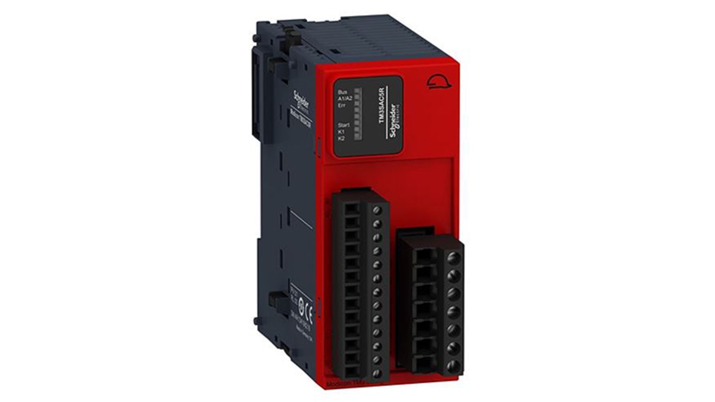 Modulo di sicurezza Schneider Electric, serie Modicon TM3 Safety, per PLC TM2xx, Tensione