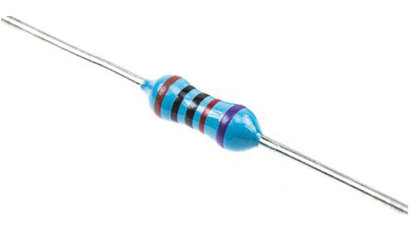 TE Connectivity 10kΩ Metal Film Precision Resistor 0.25W ±0.1% YR1B10KCC