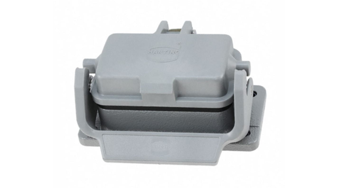 Base para conector industrial con Recto HARTING serie Han B Snap Cap tamaño 10B