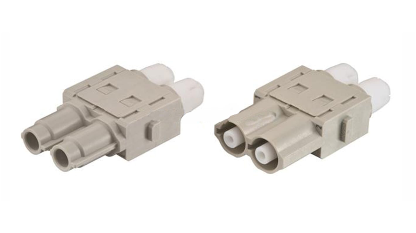 HARTING Han-Modular Robustes Power Steckverbinder-Modul, 2-polig 16A Stecker, Steckverbindermodul