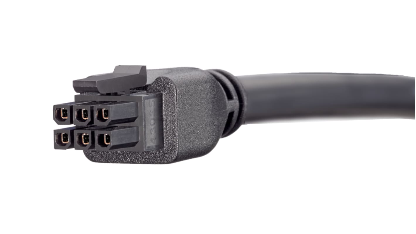 Molex Micro-Fit 3.0 Wire to Board-kabel (printkortstik med kabel), 2m