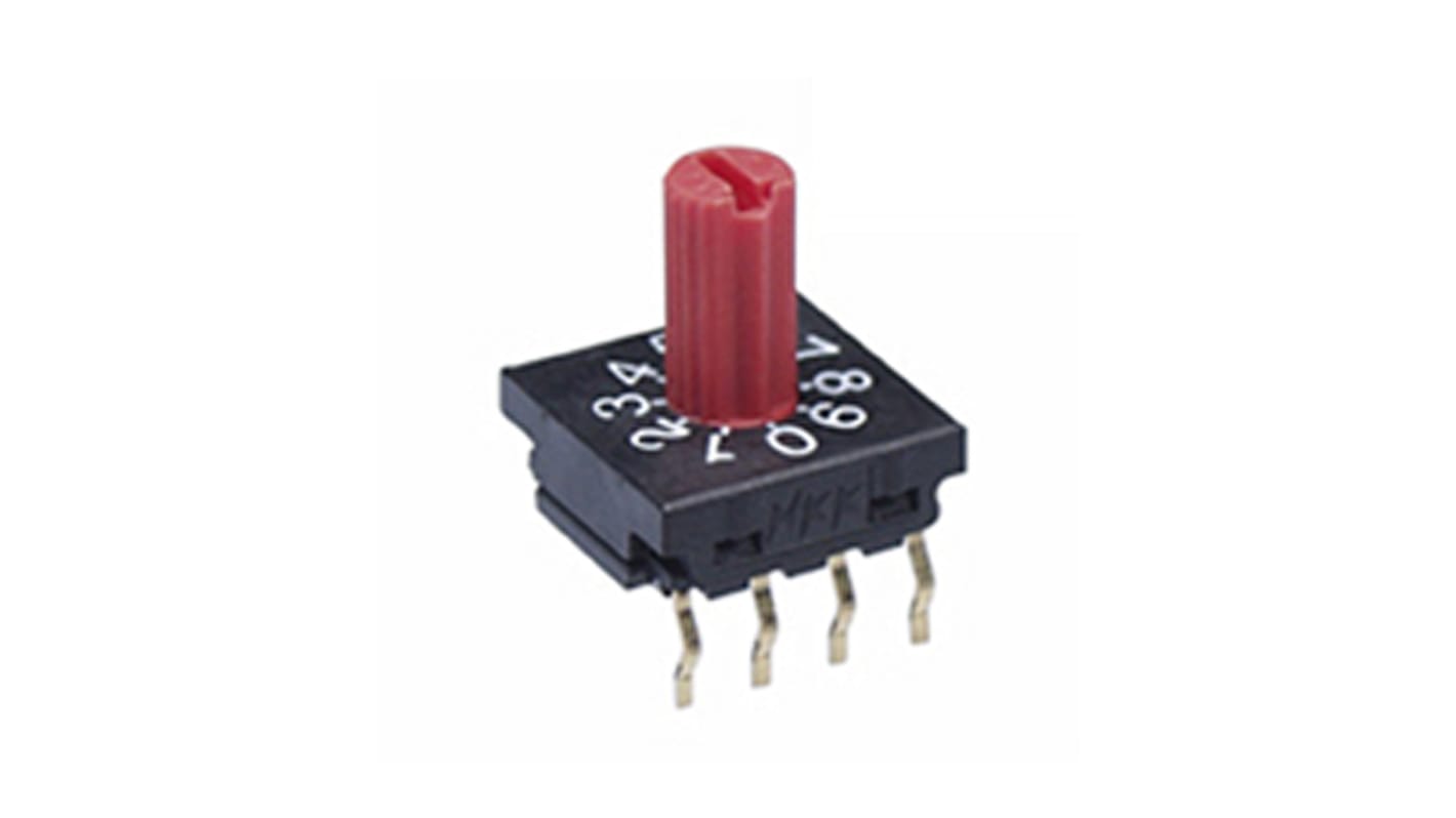 Commutateur rotatif DIP de codage NKK Switches, A souder