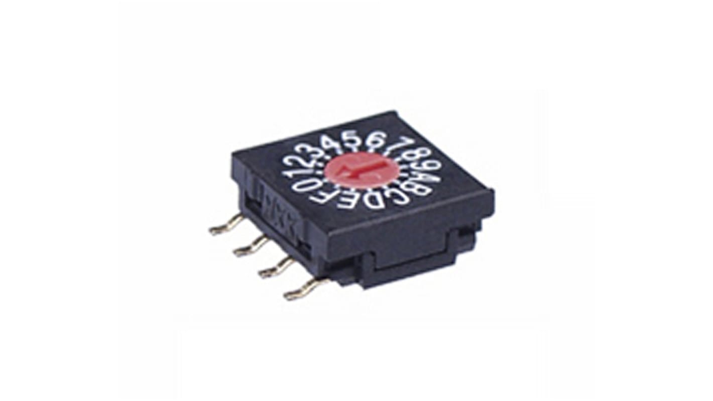 Commutateur rotatif DIP de codage NKK Switches, A souder