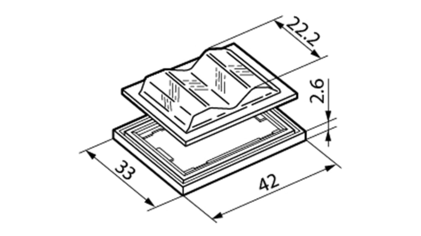 Rocker Switch Cover for use with JW Series