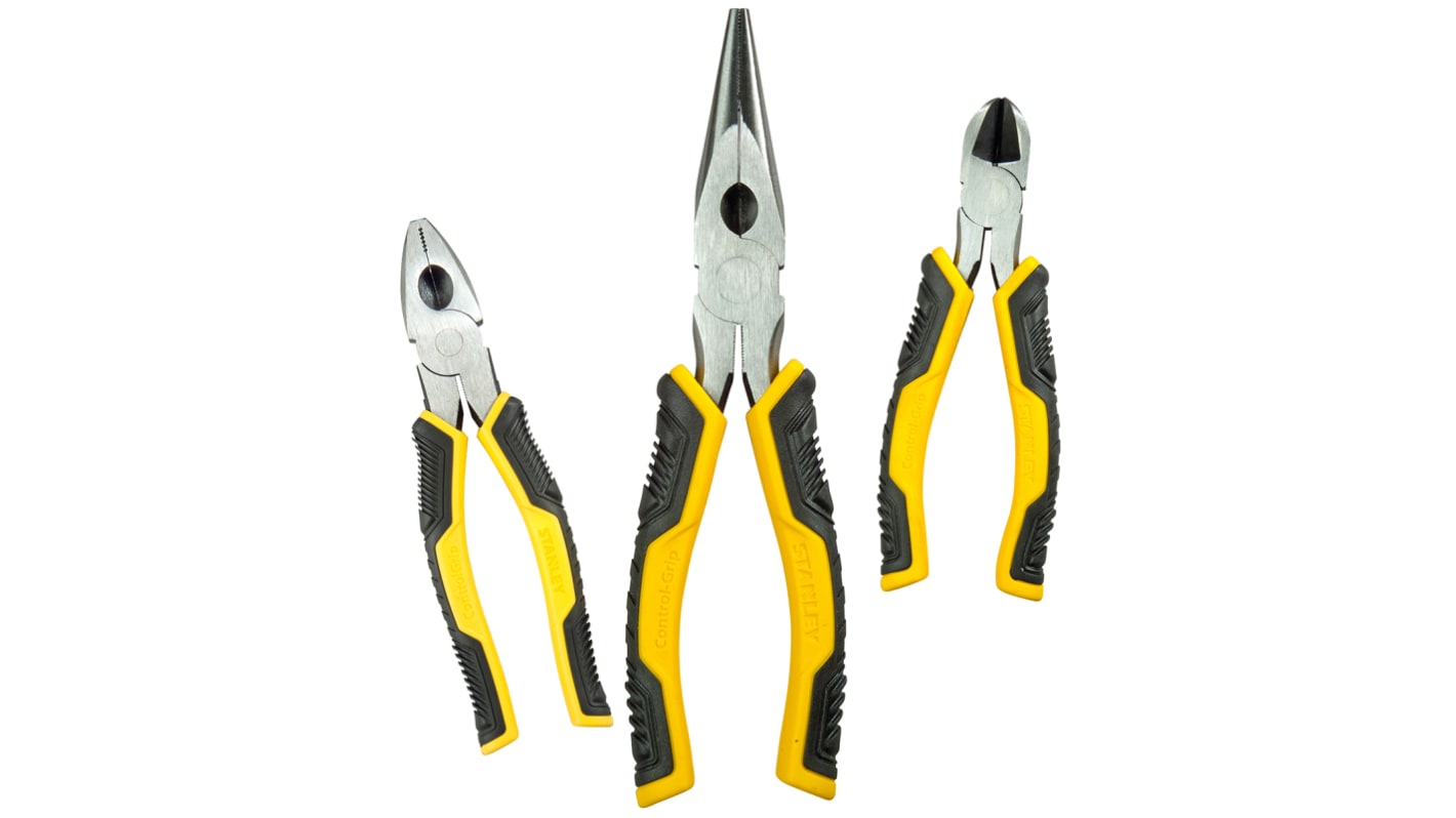 STHT075094 Stanley 3Piece Plier Set, 150 mm Overall RS