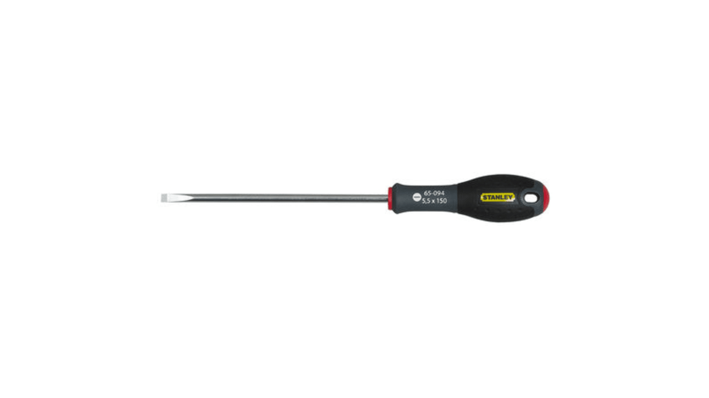 Stanley Slotted  Screwdriver, 5.5 mm Tip, 150 mm Blade