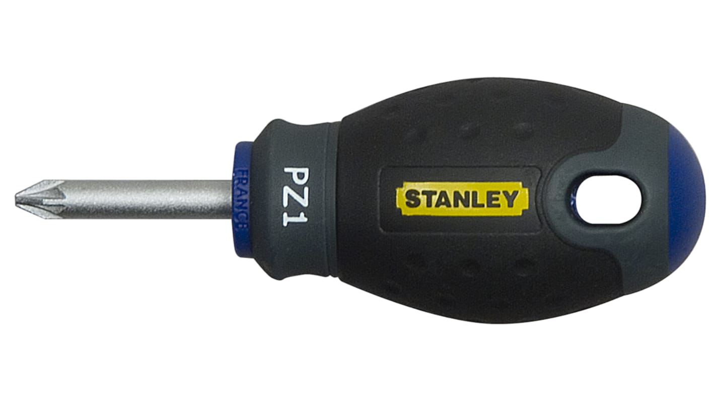 Stanley Pozidriv Screwdriver, PZ1 Tip, 30 mm Blade