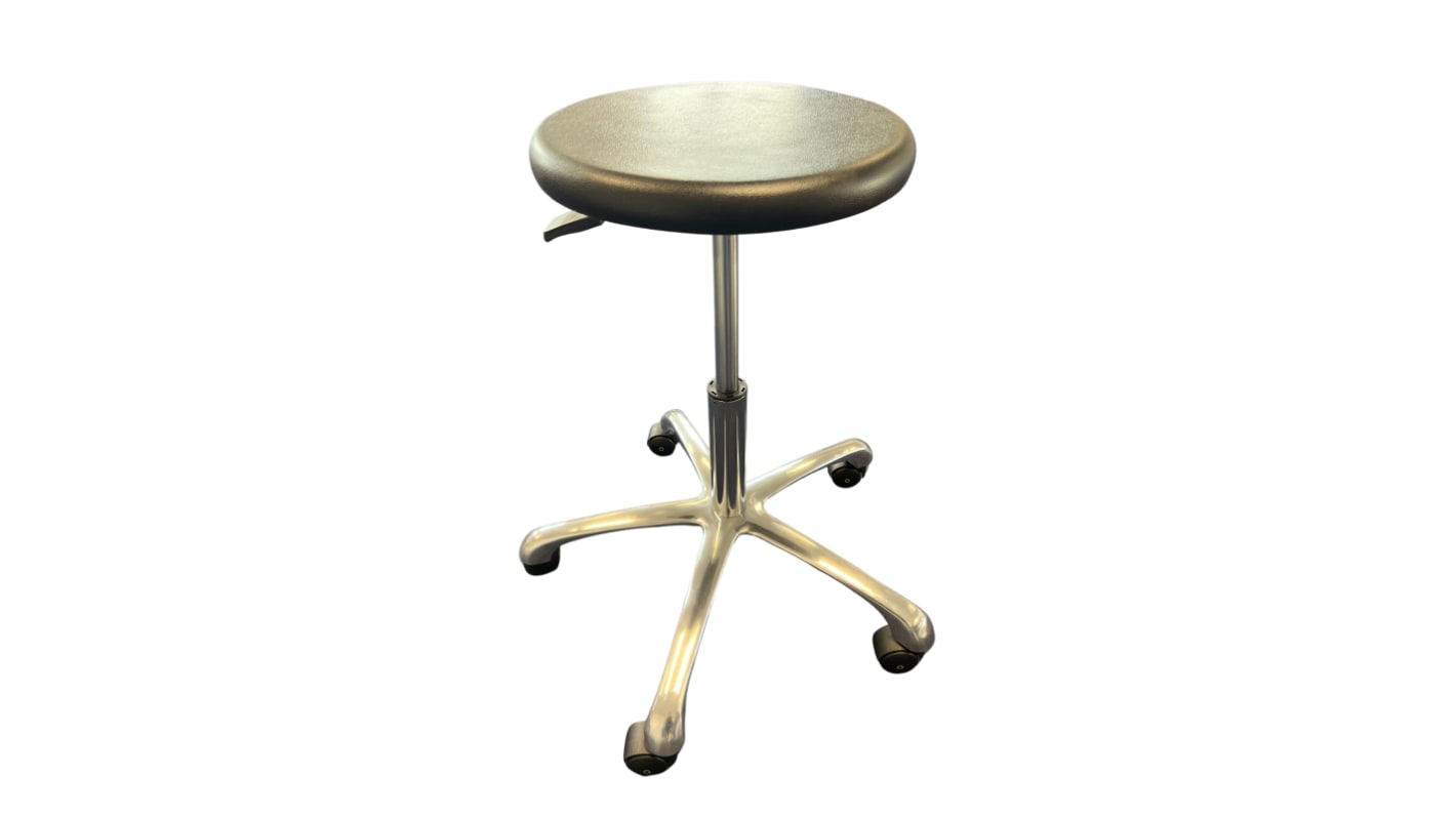 Tabouret bureau RS PRO , accoudoirs fixes, Hauteur d'assise 43 → 63cm