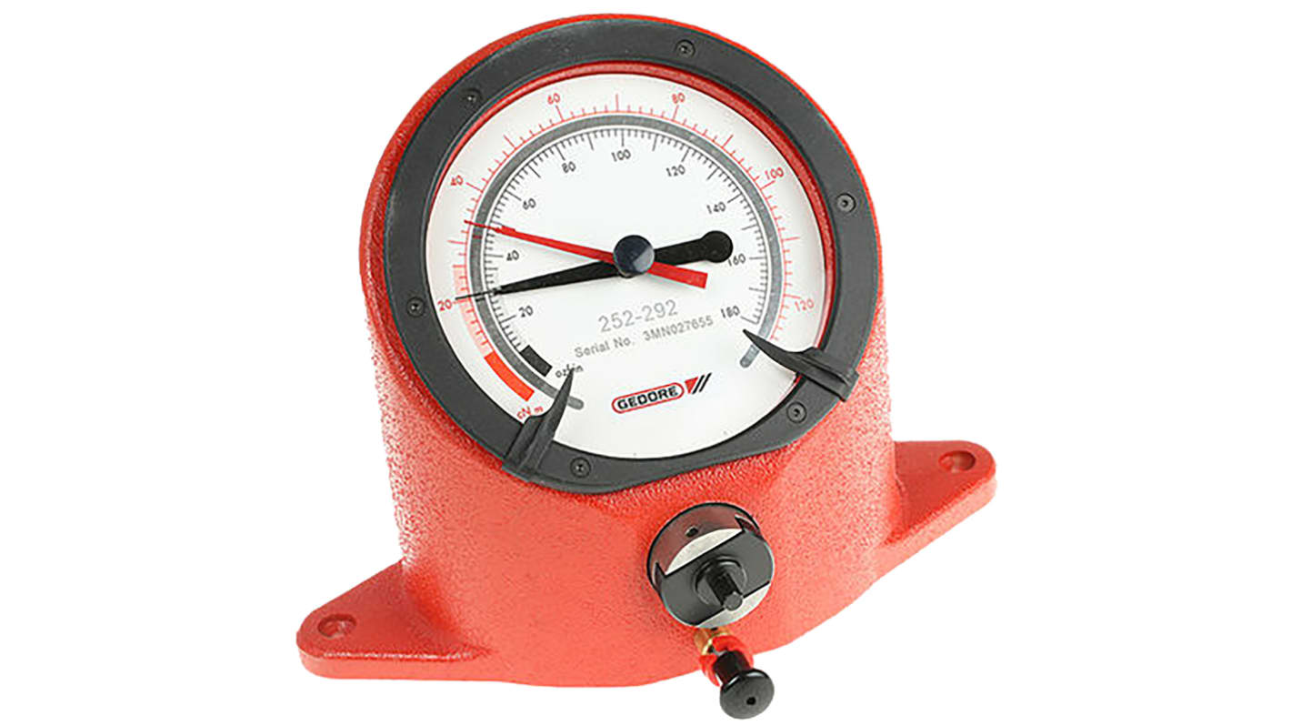 MHH Engineering Torque Tester, 26 to 130cNm, Hex 1/4; Square: 1/4in Drive, ±2 % Accuracy, 2cNm Increment - RS Calibrated