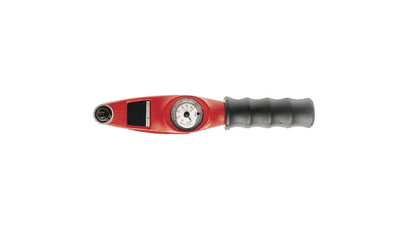 Llave dinamométrica con reloj RS PRO de 40 → 200Nm, calibrado RSCAL, long. 515 mm, accionador Cuadrado de 1/2 plg