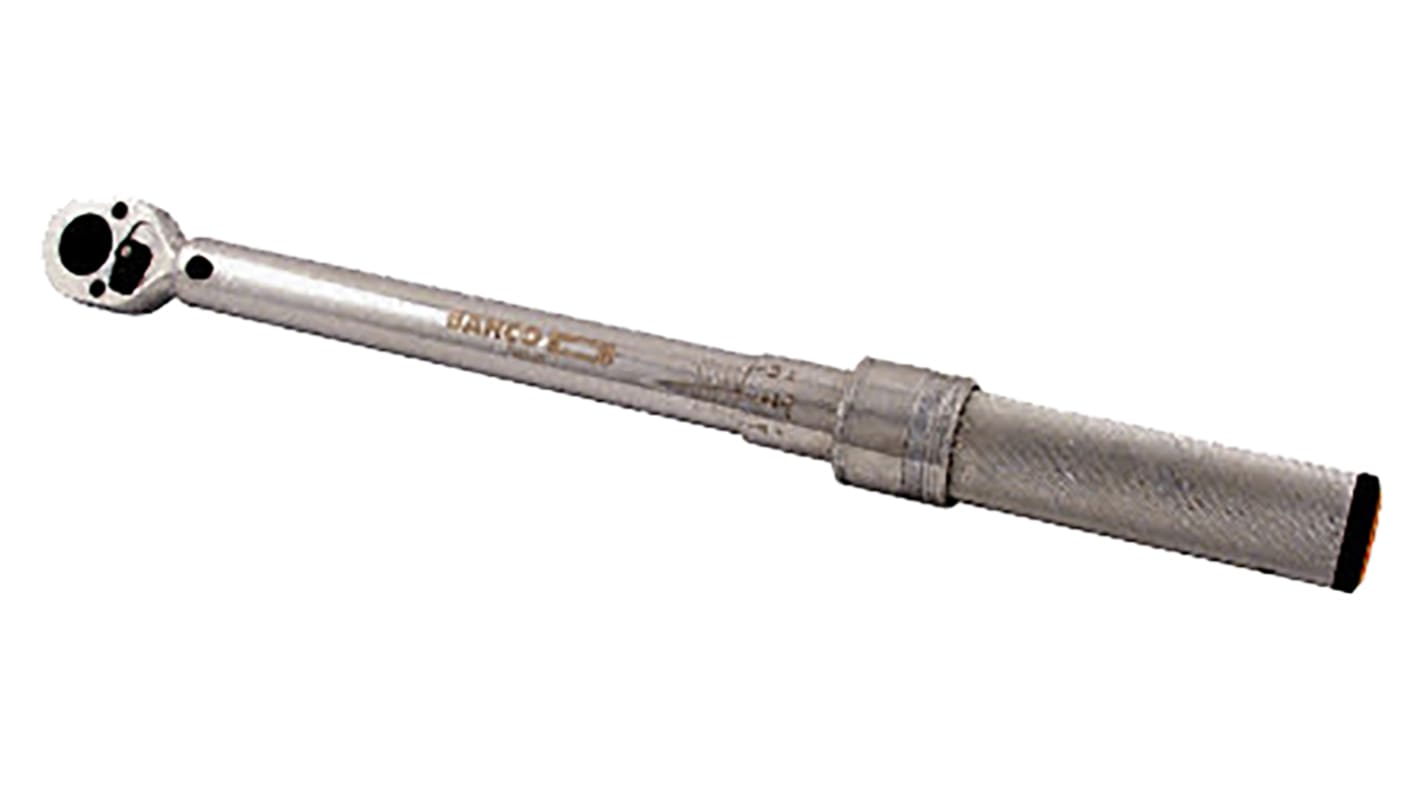 Bahco Click Torque Wrench, 60 → 340Nm, 1/2 in Drive, Square Drive - RS Calibrated