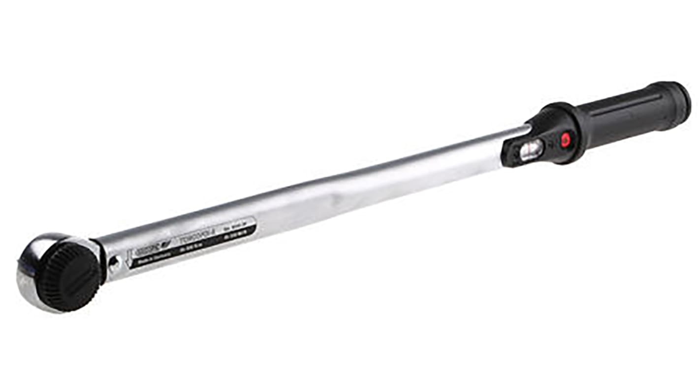 Gedore Click Torque Wrench, 60 → 300Nm, 1/2 in Drive, Square Drive - RS Calibrated