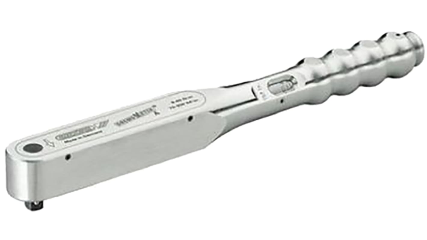 Gedore Click Torque Wrench, 8 → 40Nm, 3/8 in 8 → 40 Nm Drive, Square Drive - RS Calibrated