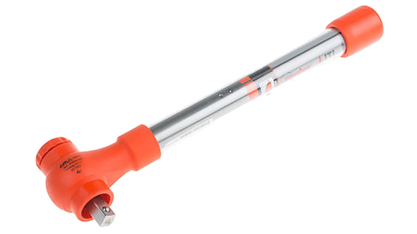 RS PRO Breaking Torque Wrench, 12 → 60Nm, 1/2 in Drive, Square Drive - RS Calibrated