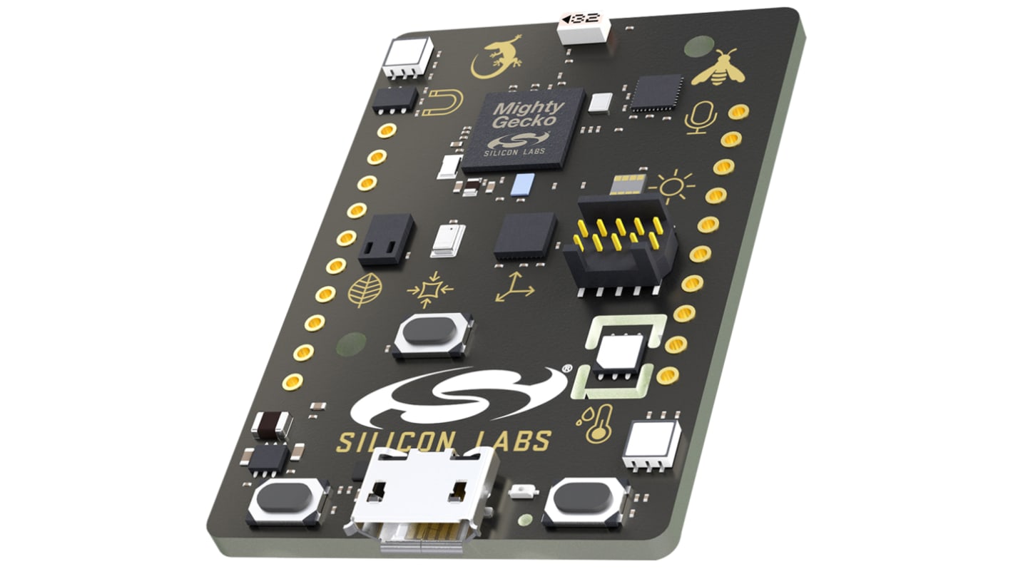 Module de développement de communication et sans fil Silicon Labs ThunderBoard Sense IoT Microcontrôleur RF 2.4GHz