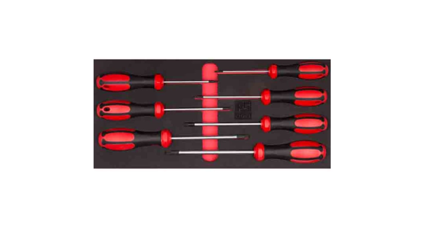 RS PRO F99-E0705 Torx Screwdriver Set, 7-Piece