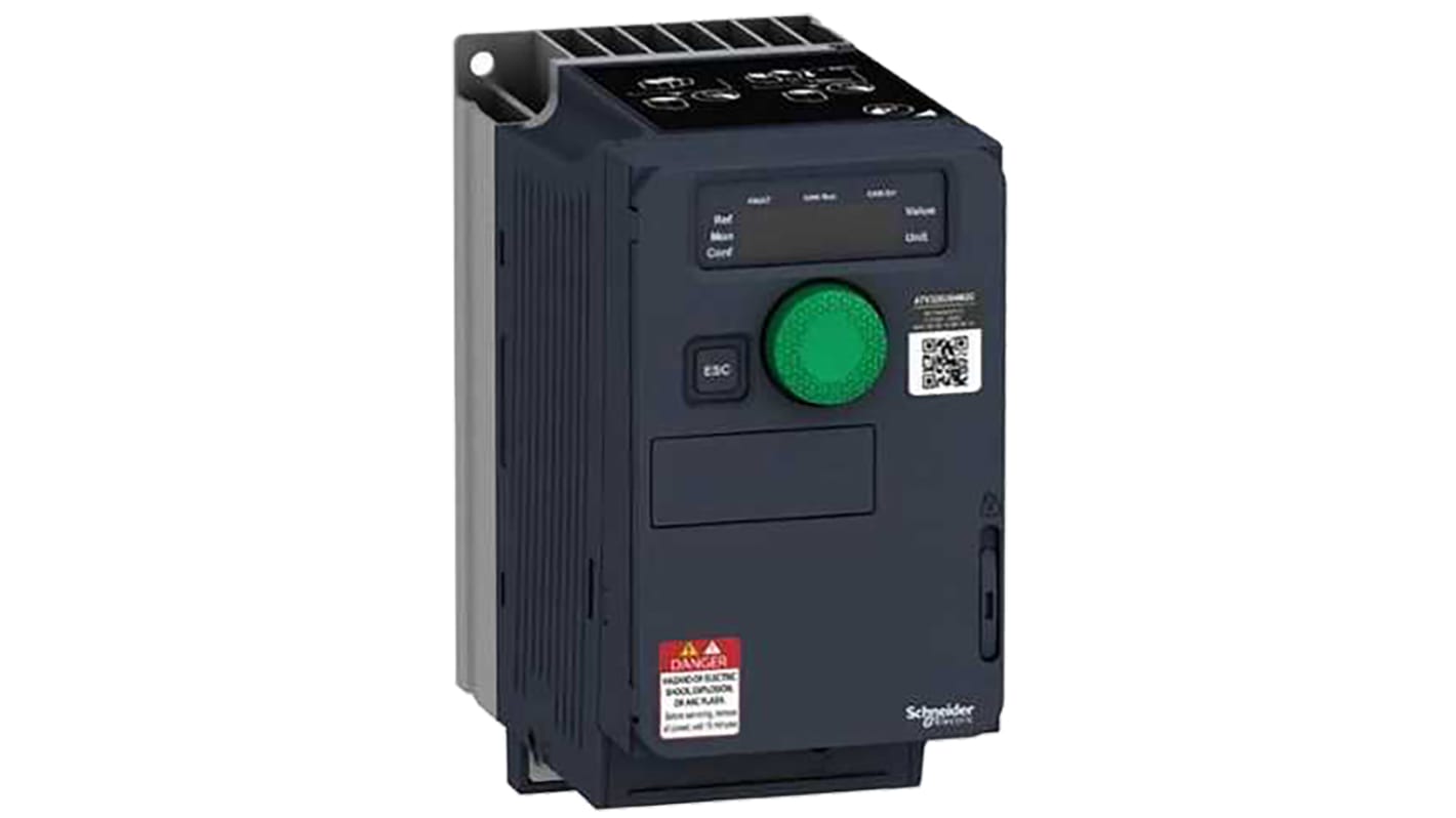 Schneider Electric 可変速ドライブ ATV320, 400 V ac 0.37 kW ATV320U04N4C 非同期モータ、同期モータ