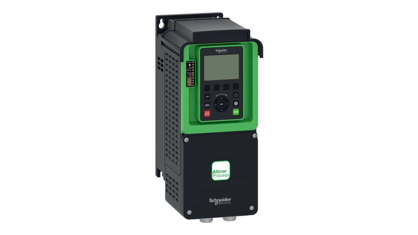 Schneider Electric ATV63, 3-Phasen Drehzahlgeregelter Antrieb 5,5 kW, 400 V ac / 10,4 A @ 380 V ac 0.1 → 500Hz