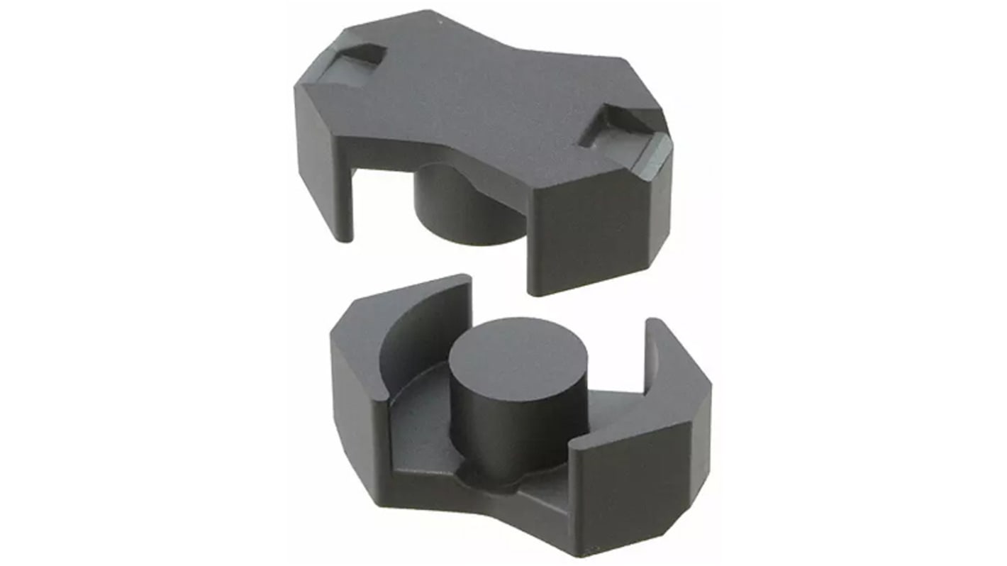 Ferrite pour transformateur, EPCOS, Matériau T38, AL = 8600nH, Dimensions 17.9 x 14.7 x 12.5mm