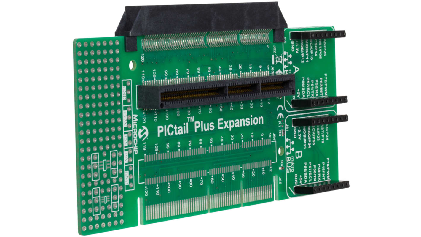 PICtail Plus Microchip, AC240100, pour Carte de développement Explorer 16/32