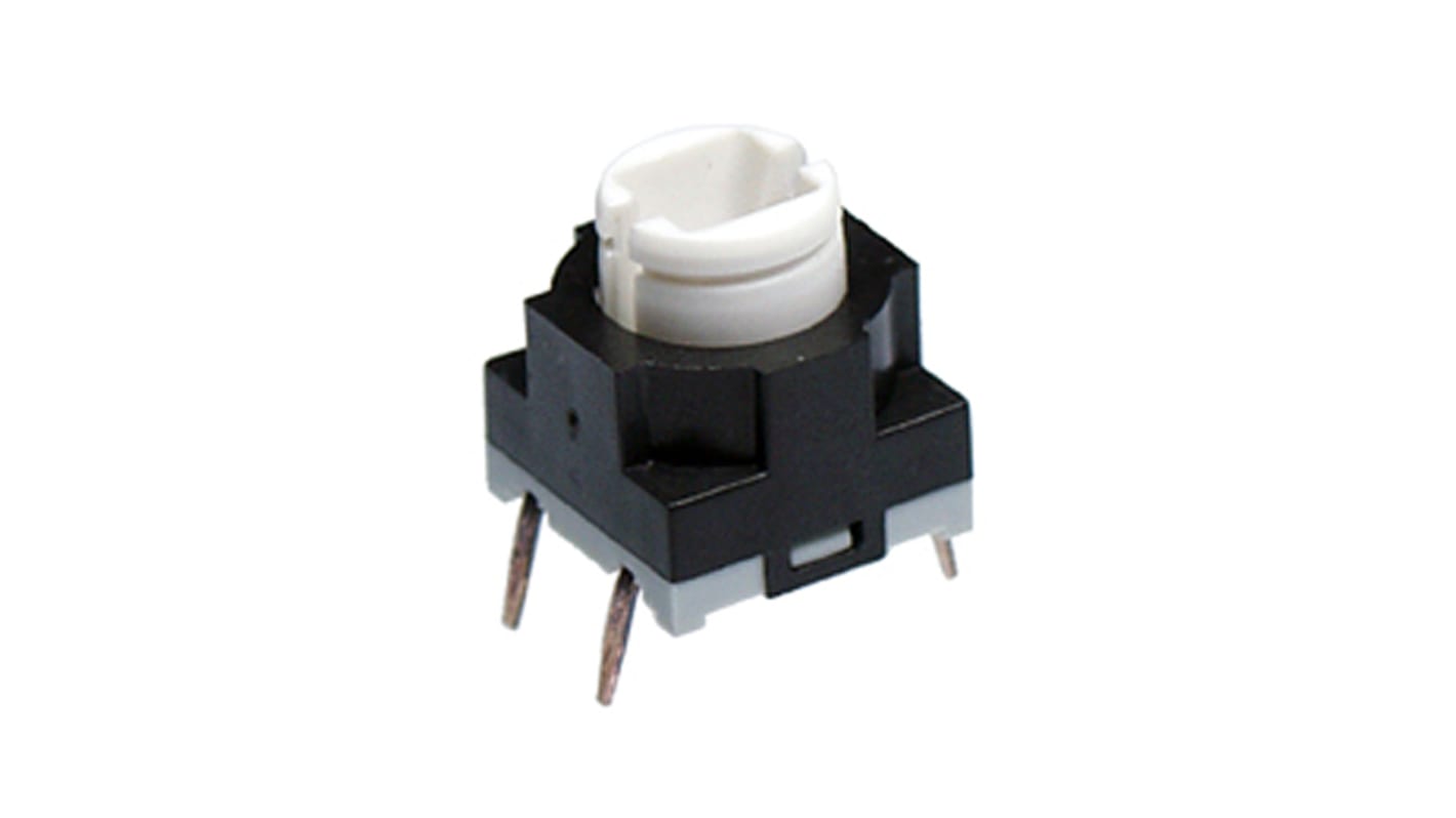 NKK Switches Extended Tactile Switch, SPST 125 mA 3.3mm PCB