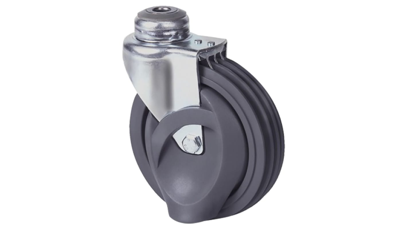 Tente Swivel Castor Wheel, 160kg Capacity, 125mm Wheel