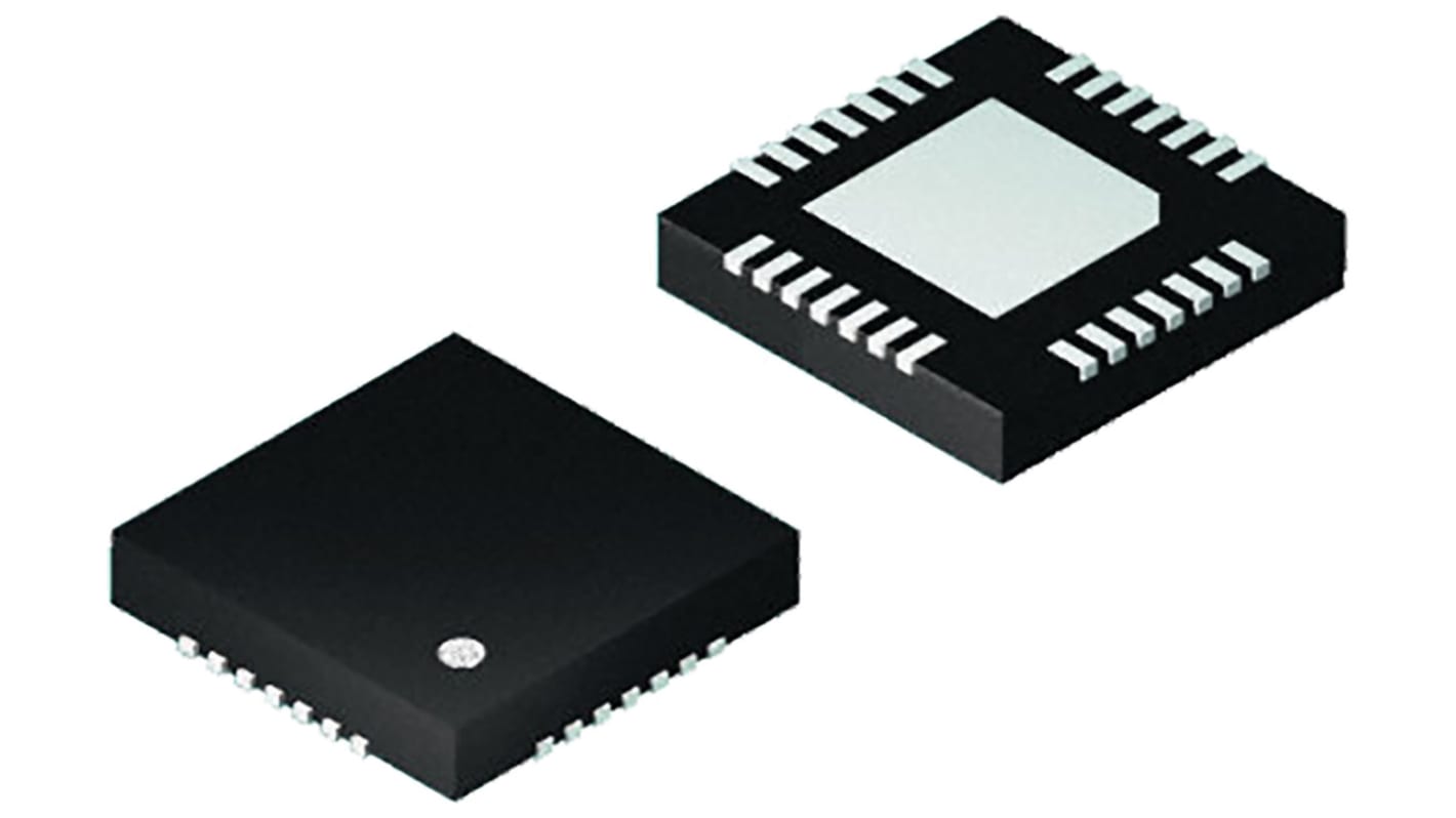 CY7C65642-28LTXC, USB-kontroller, 5 Kanaler, 12Mbit/s, USB 2.0, 5 V, 28 Ben, QFN