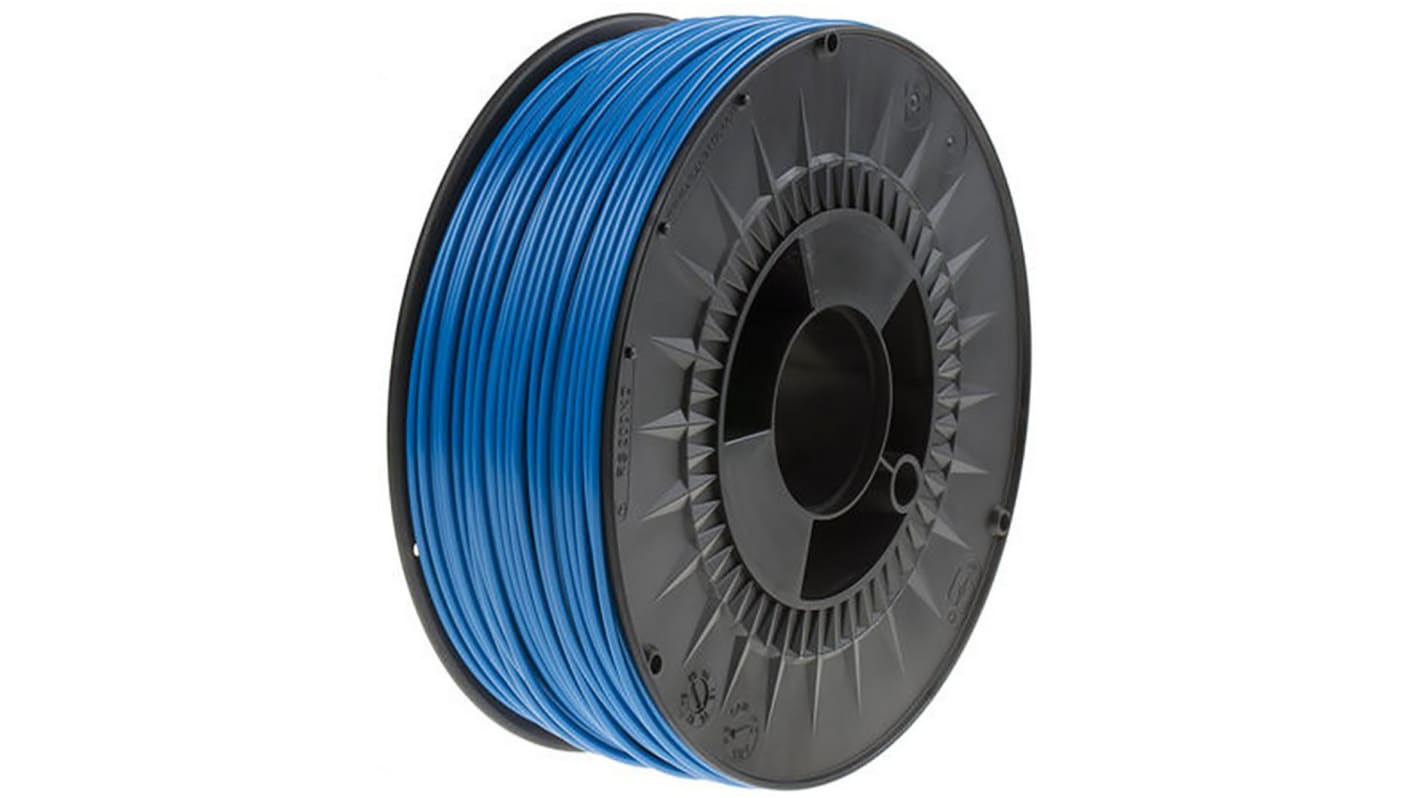 Filament pour imprimante 3D RS PRO, PLA, Ø 2.85mm, Bleu, 2.3kg, FDM