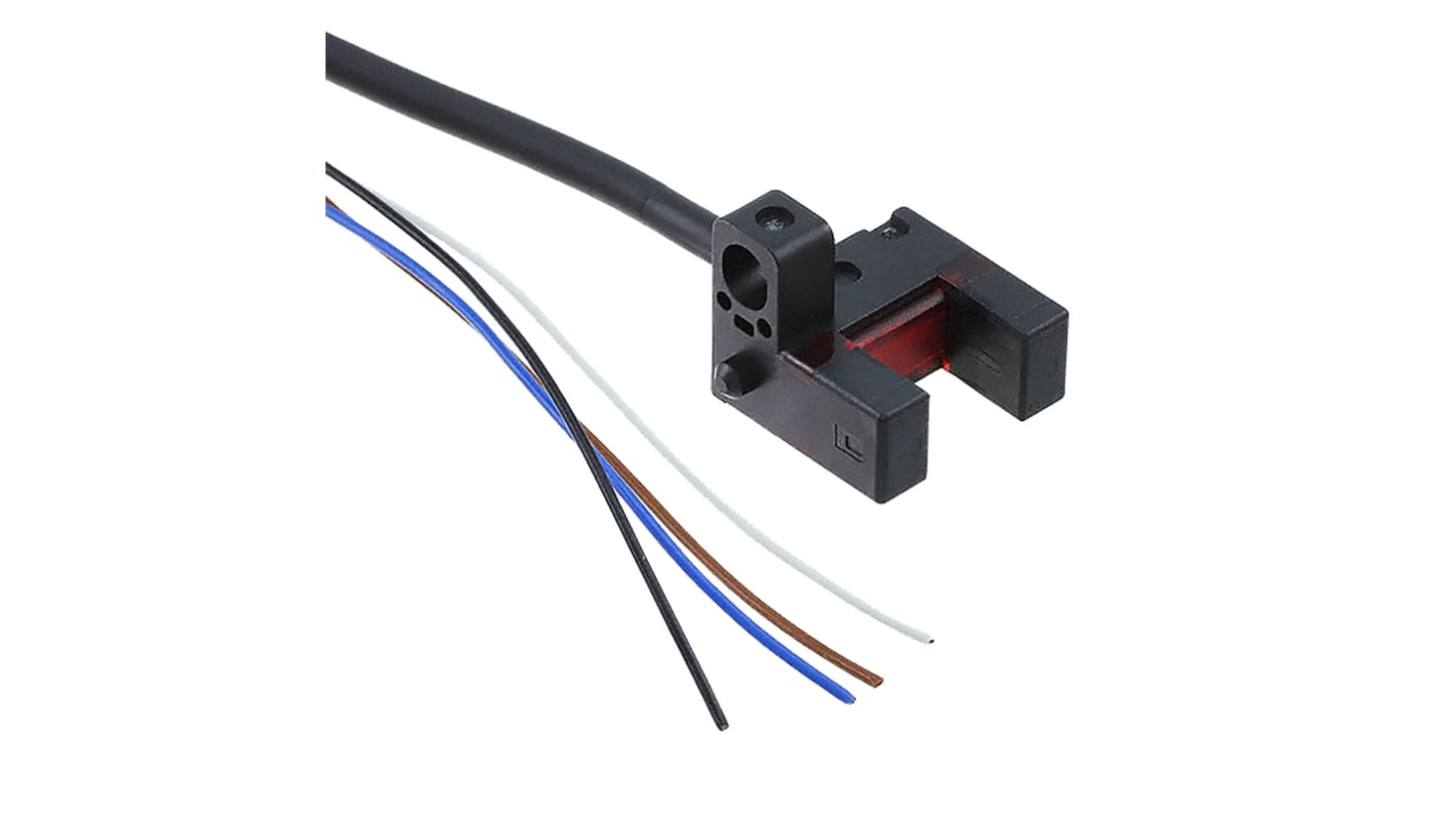 Panasonic Fotoelektrisk sensor 6 mm Infrarød Kabel, 1 m NPN