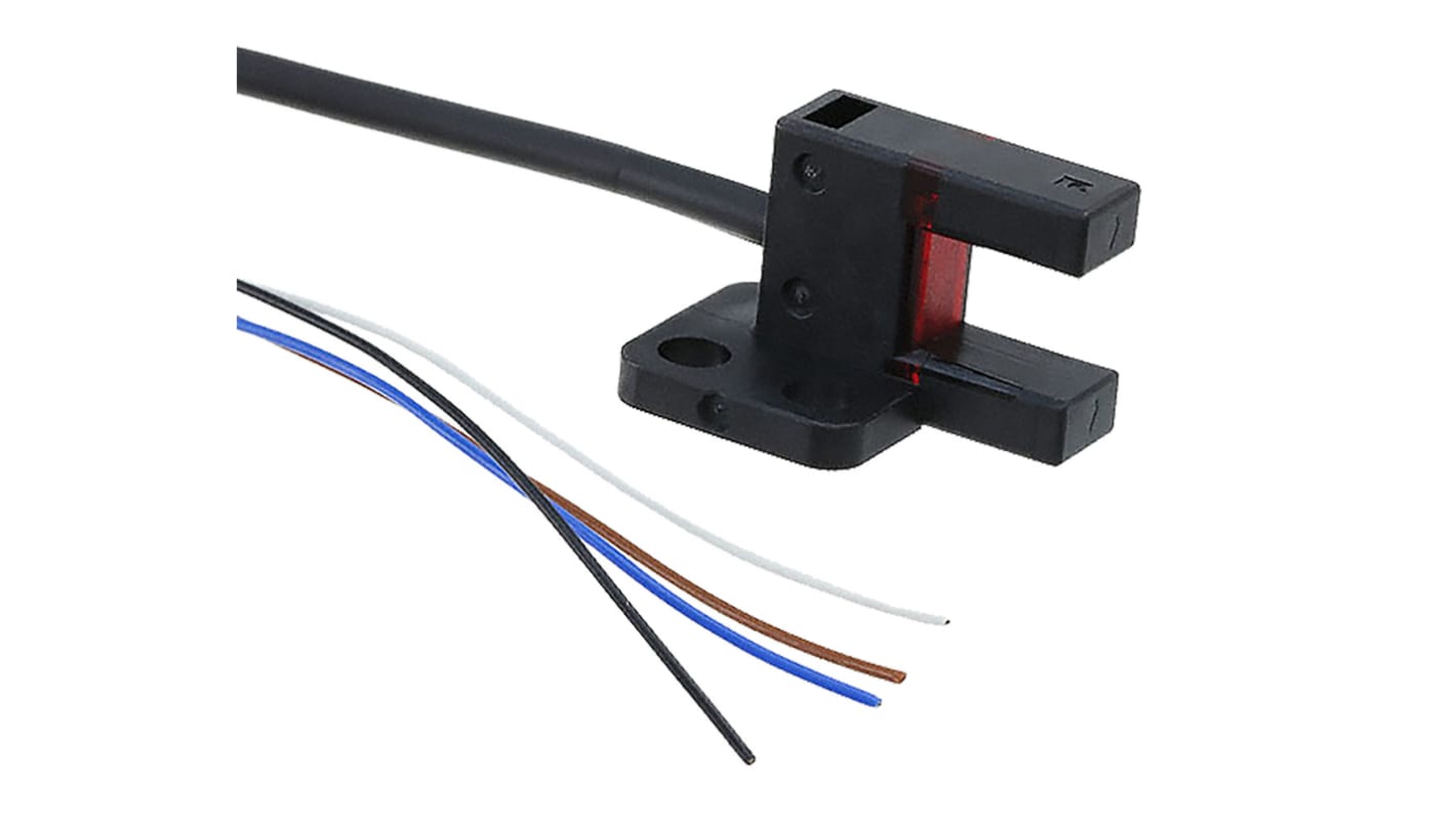 Panasonic Fotoelektrisk sensor 6 mm Infrarød Kabel, 1 m NPN