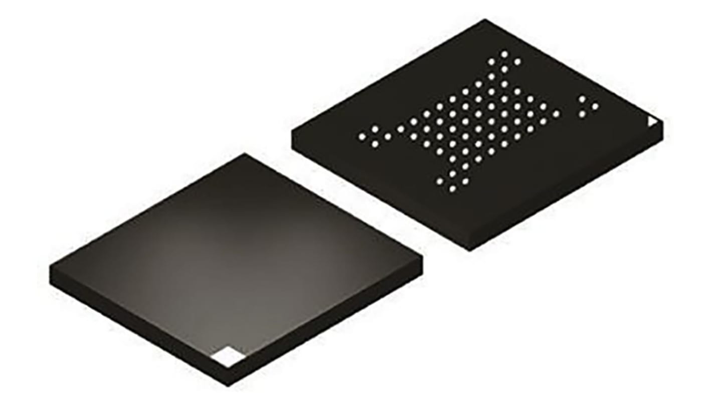 Cypress Semiconductor SLC NAND 2Gbit ONFI 1.0 Flash Memory 63-Pin FBGA, S34ML02G100BHI000
