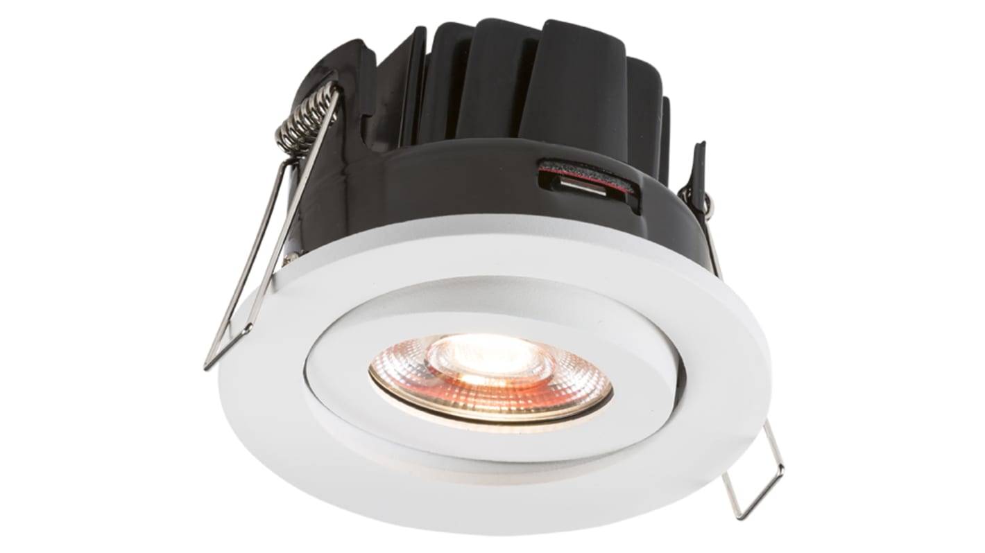 IP20 8W Fire-Rated Tilt Downlight 3000K