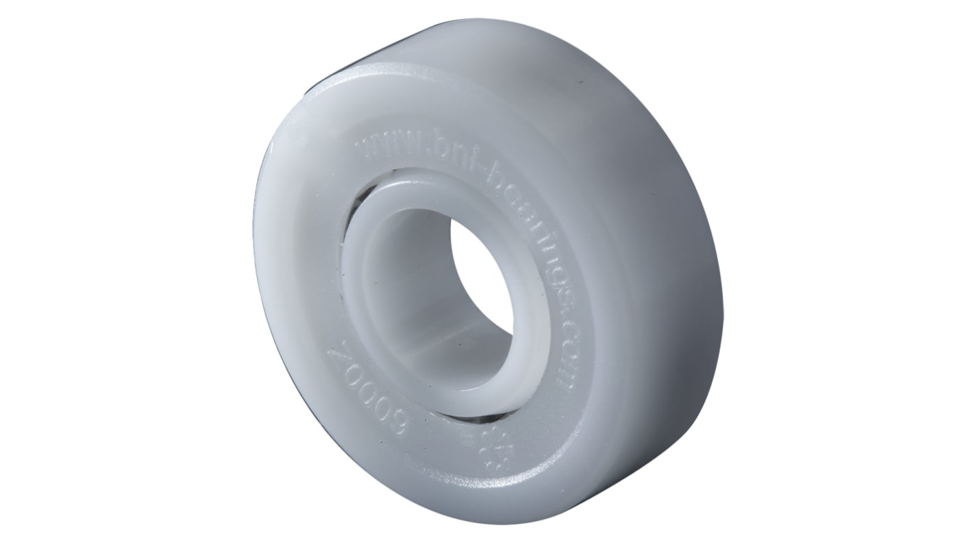 Cuscinetto a sfera Cuscinetti radiali a una corona di sfere BNL in Plastica, Ø int. 10mm, Ø est. 19mm, Largh. guida 5mm