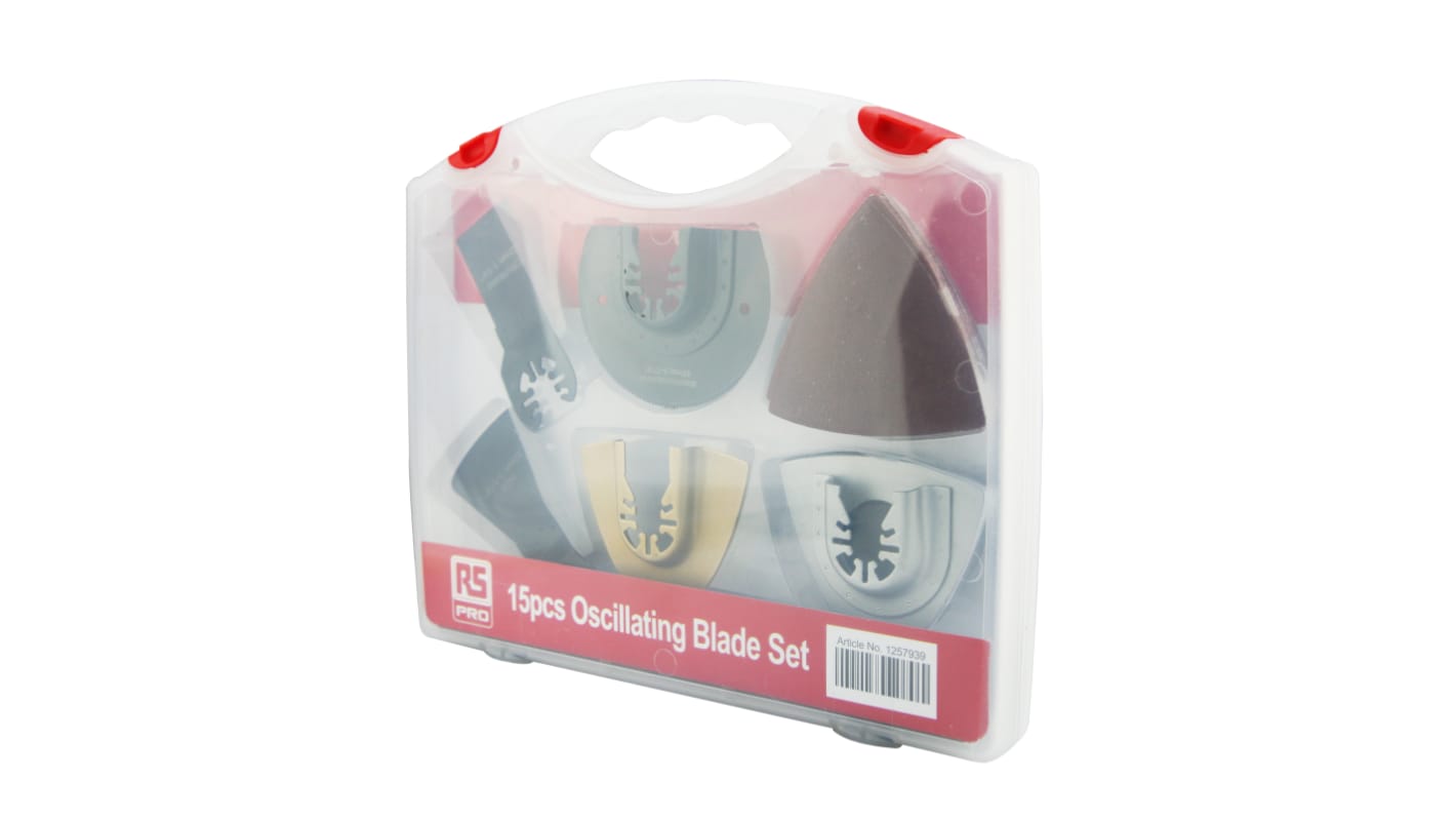 RS PRO Oscillating Blade Set, for use with Multi-Cutter
