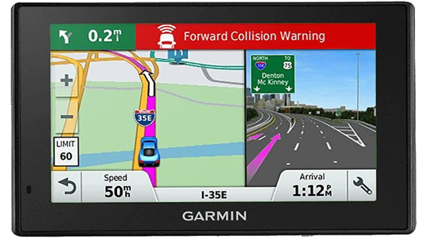 Garmin DriveAssist 50LMT-D Kfz Satelliten-Navigationsgerät, 127mm Display 480 x 272pixels Touchscreen Farbdisplay, 84 x