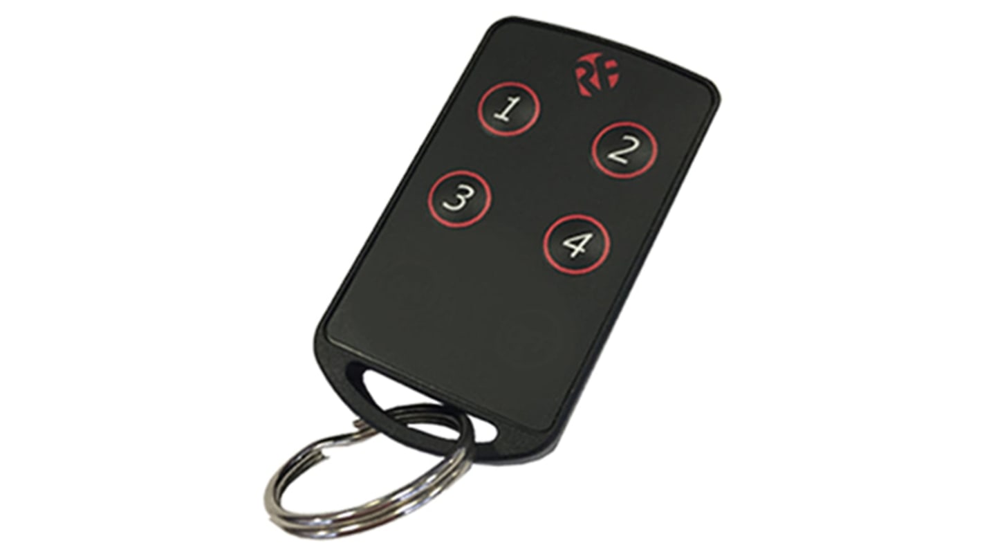 RF SolutionsFOBBER-8T4 4 Button Remote Control Fob, 869.5MHz