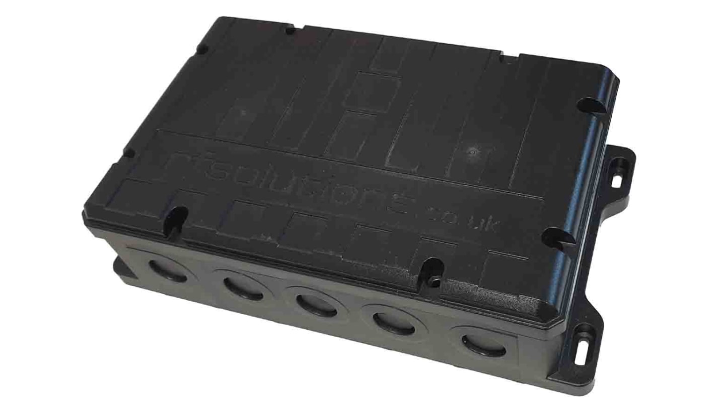 Caja RF Solutions de ABS Negro, 83 x 269 x 149.7mm, IP68
