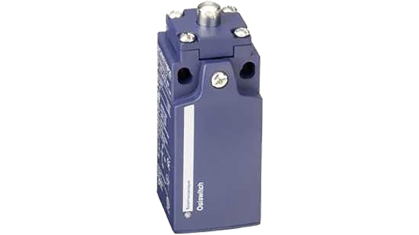 Telemecanique Sensors OsiSense XC Series Spring Plunger Limit Switch, NO/NC, IP65, DP, Plastic Housing, 240V ac Max,