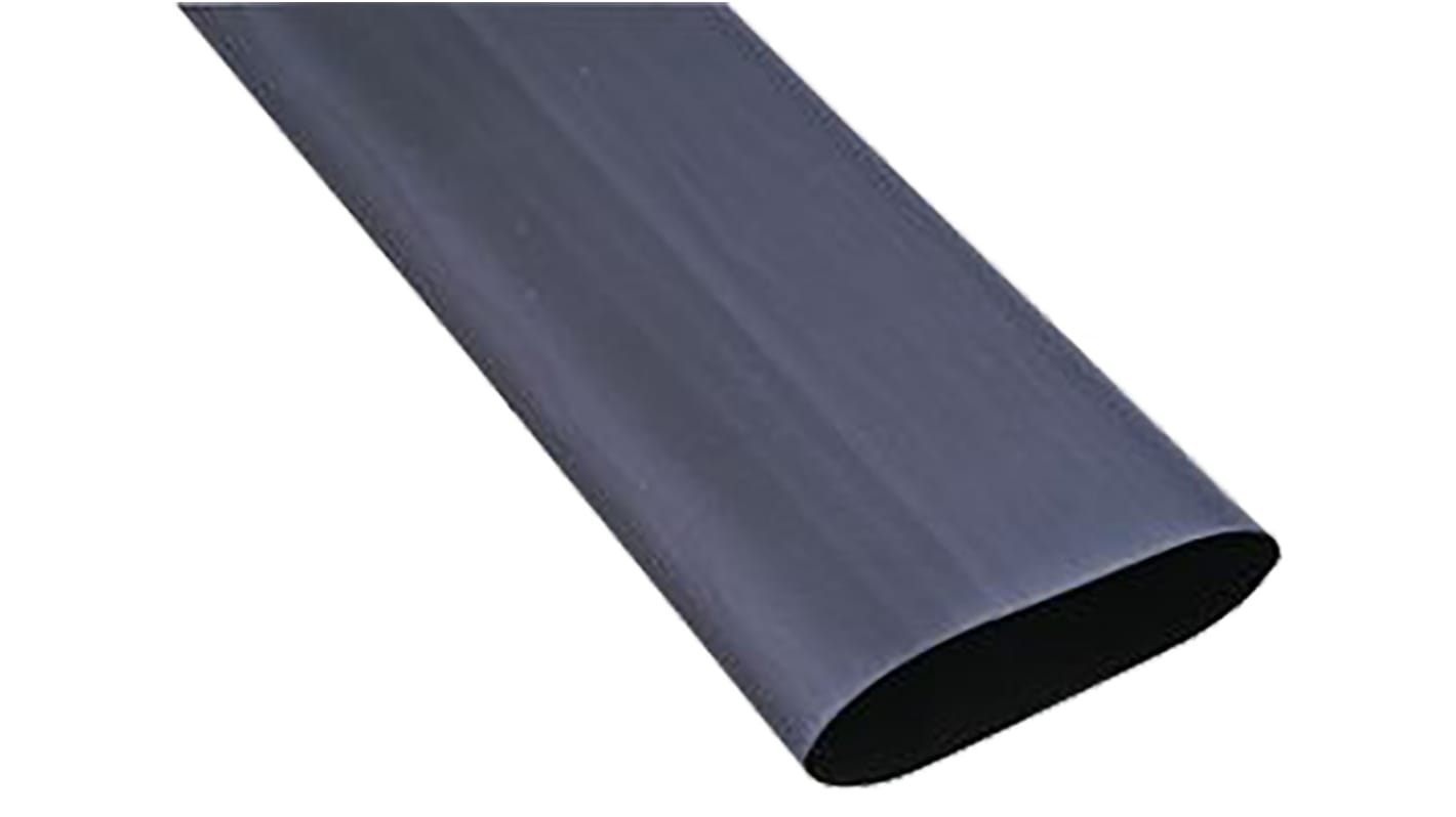TE Connectivity Adhesive Lined Heat Shrink Tubing, Black 7.4mm Sleeve Dia. x 1220mm Length 4:1 Ratio, ES2000 Series