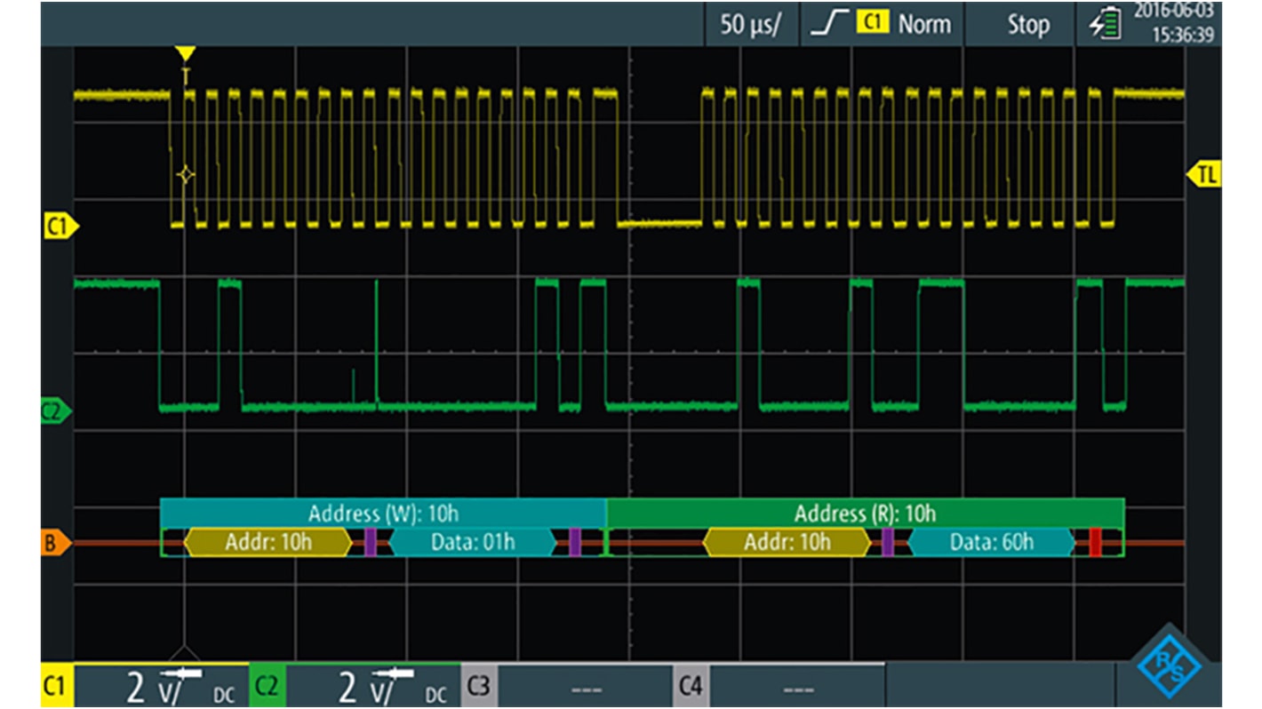 Rohde & Schwarz RTH-K1 Oscilloscopsoftware, For RTH1002 serien, RTH1004 serien