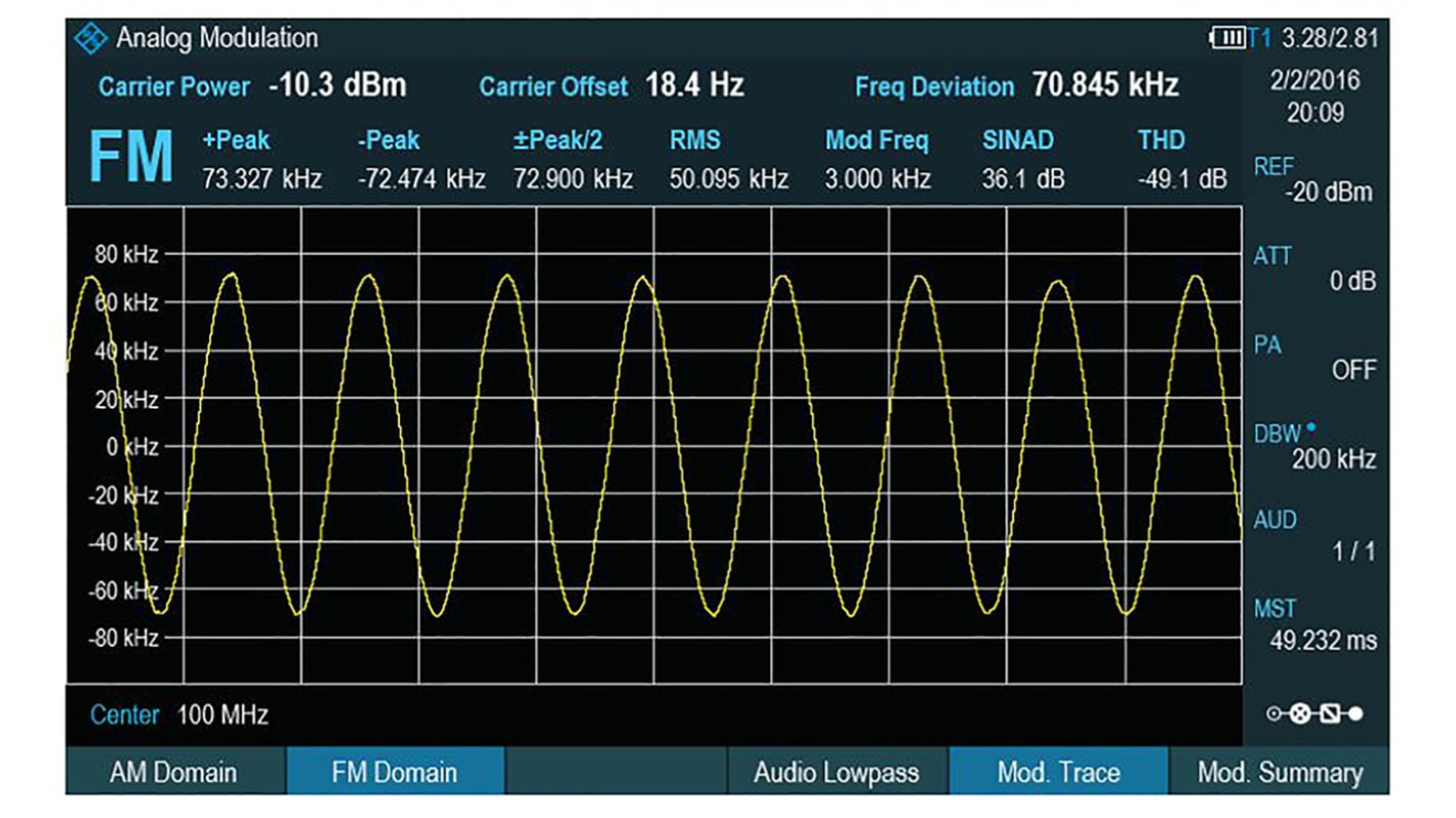 Rohde & Schwarz FPH-B3 SPA Frequency Upgrade 2GHz to 3GHz, For Use With Spectrum Rider FPH Handheld Spectrum Analyser