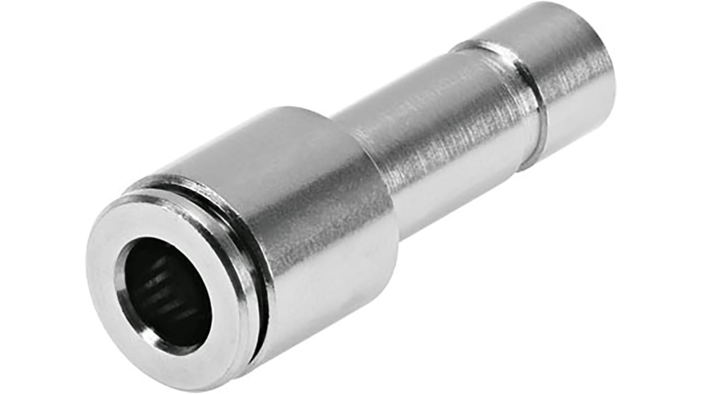 Festo NPQH Series Reducer Nipple, Push In 6 mm to Push In 4 mm, Tube-to-Tube Connection Style, 578304