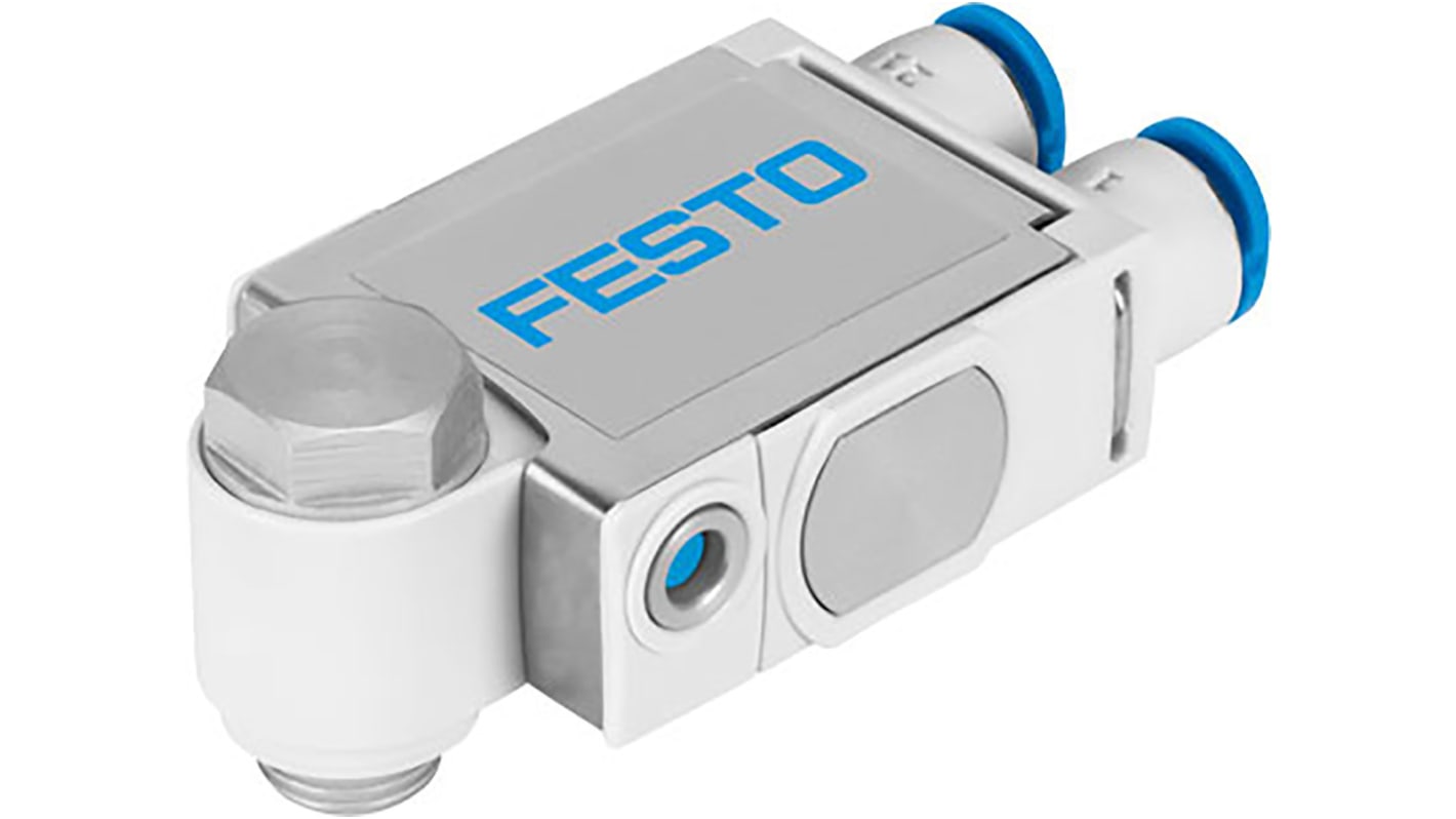 Festo Piloted Pneumatic Relay Pneumatic Manual Control Valve VBNF Series, G 1/8, 1/8in, 547885