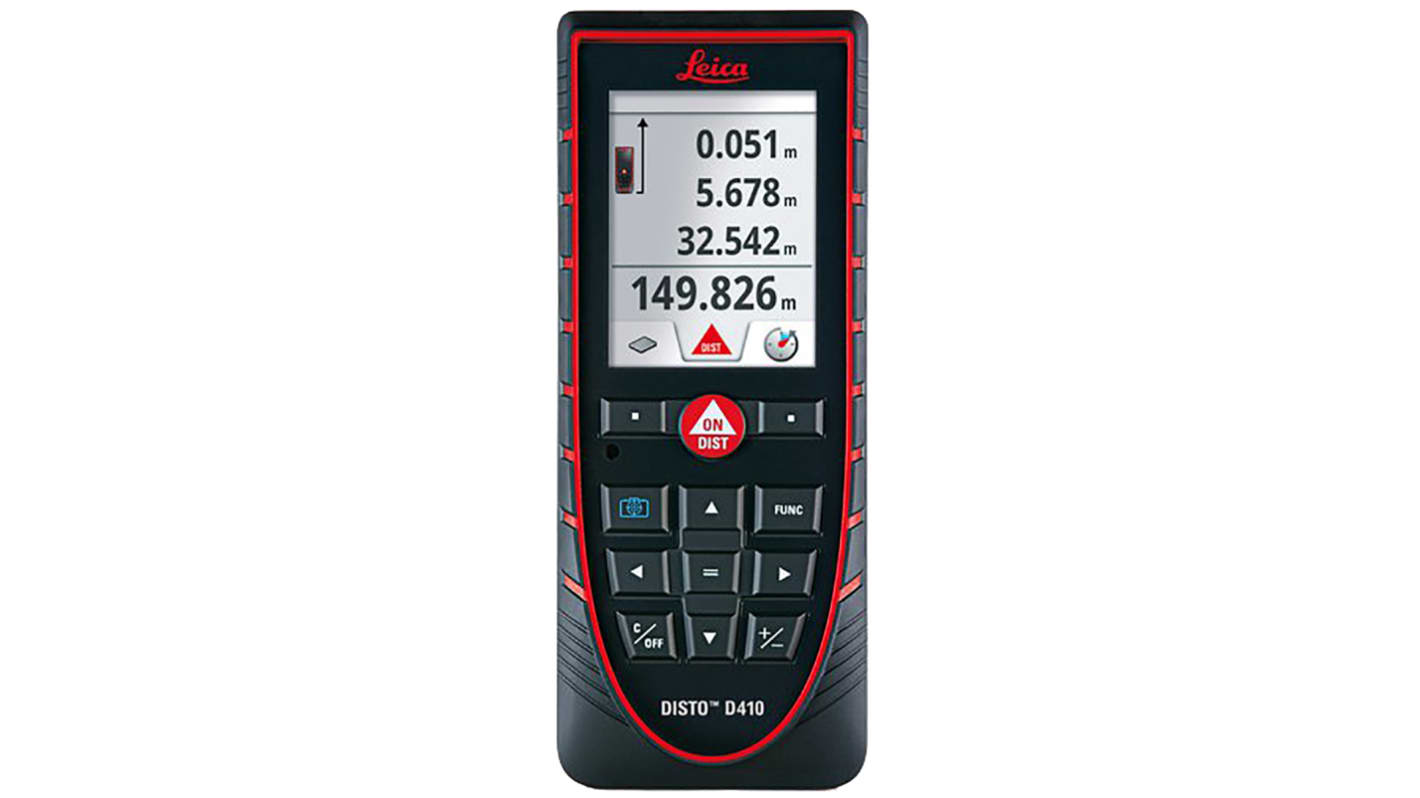 Leica D410 Laser Measure, 150m Range, ± 1 mm Accuracy