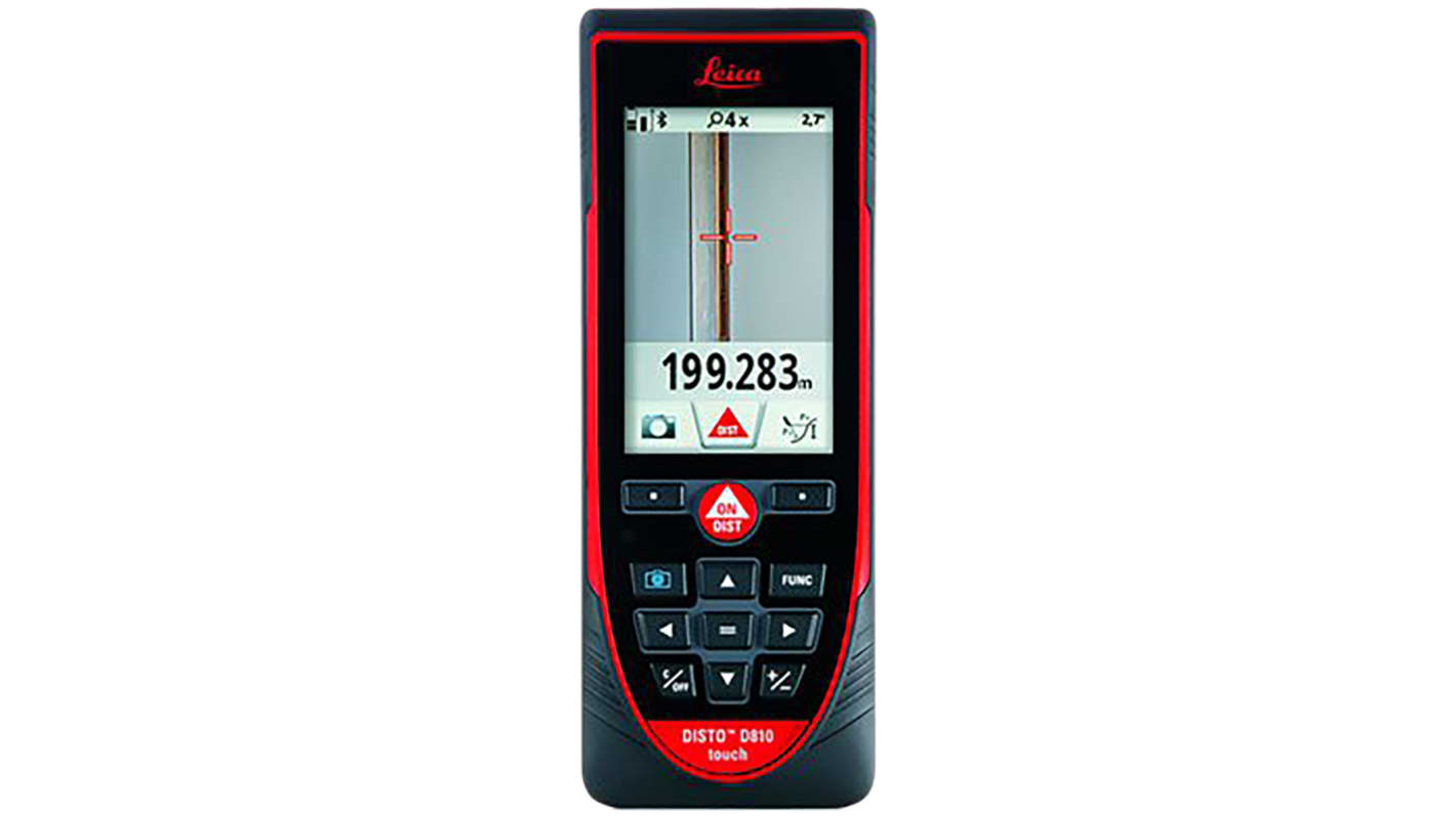 Leica D810 Laser Measure, 0.05 → 200m Range, ± 1 mm Accuracy