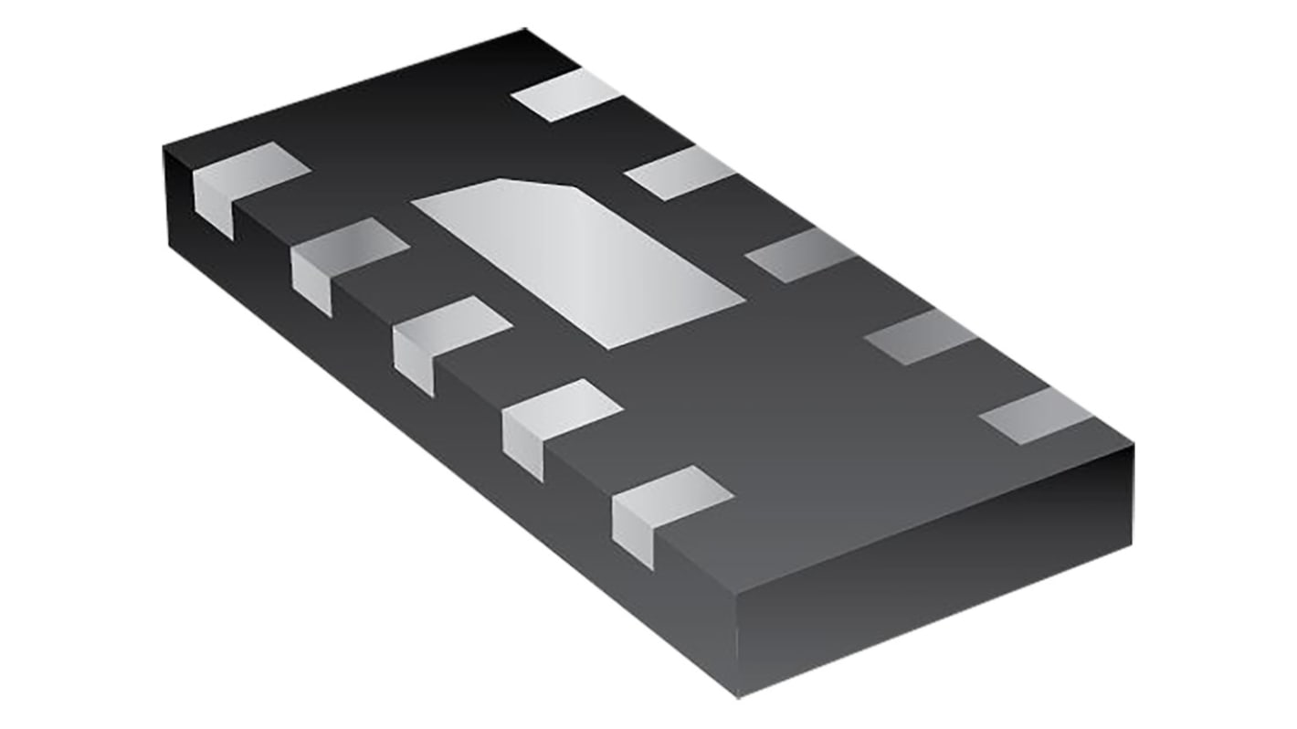 Réseau de diodes TVS Unidirectionnel, claq. 4.5V, 6.5V DFN, 10 broches