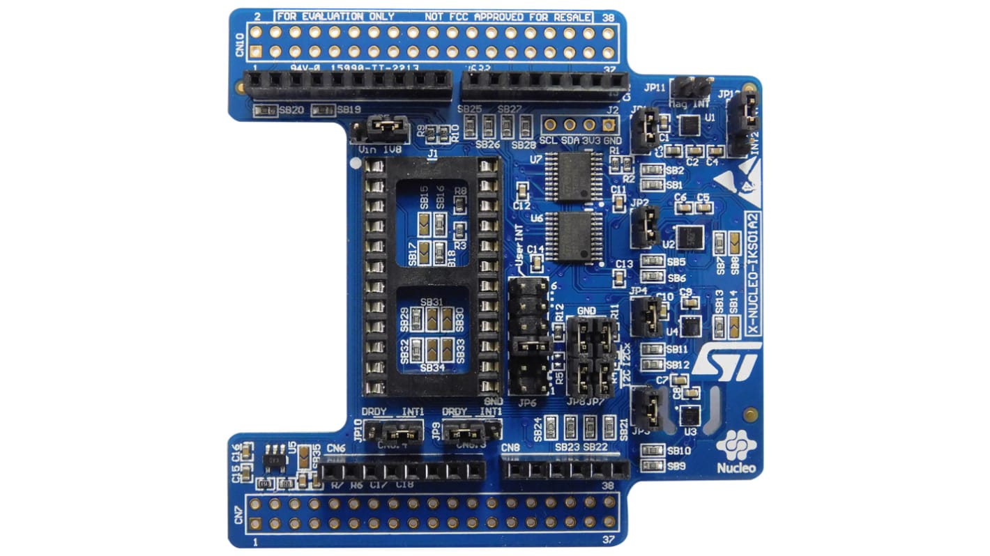 MEMS de mouvement et carte d'extension de capteur environnemental STMicroelectronics pour Arduino, Nucleo